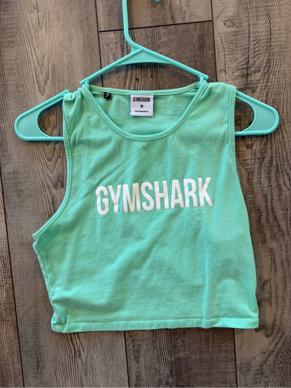 Gymshark Kids Mint Green Sleeveless Tank Top